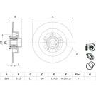 Bremsscheibe | RENAULT megane, Scenic 15 | 0 986 479 F42