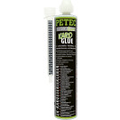 Petec Karo GlÜ 2K Karosseriekleber Coaxialkartusche 195ml | 98195