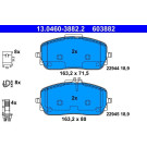 Bremsbelagsatz, Scheibenbremse | 13.0460-3882.2