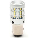 LED Metalsockel P21/5W Bay15d 26x 3030 SMD Weiß 100 % Canbus Inside