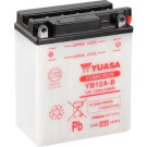 Yuasa Motorradbatterie TROCKEN | Offen ohne Säure | YB12A-B