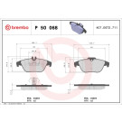 BREMBO Bremsklötze Xtra HA | MERCEDES C, E-Klasse 07 | P 50 068X