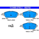 Bremsbelagsatz Db P. W205/W213 1.6-2.1 13 | 13.0460-2792.2