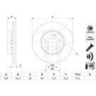 Bremsscheibe VA | MERCEDES C, E-Klasse 13 | 0 986 479 H46