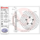 Bremsscheibe VA re | PORSCHE | 09.D933.11