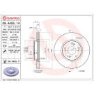 86 481 038 Bremsscheibe VA | HONDA Civic,FR-V 05 | 09.A455.11