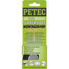 Petec Montageband Schwarz 12 mm X 1 mm X 2 M SB-Karte | 87122