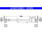 Bremsschlauch | 24.5237-0308.3