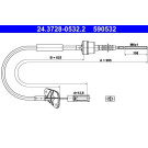 Seilzug, Kupplungsbetigung | 24.3728-0532.2