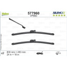 VALEO Silencio Flat Blade Set | Flachbalkenwischer | 577960