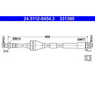 ATE Bremsschlauch | 24.5112-0454.3