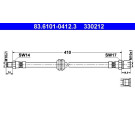 ATE Bremsschlauch | 83.6101-0412.3