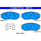 Bremsbelagsatz, Scheibenbremse | 13.0460-5772.2
