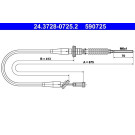 ATE Kupplungsseil | 24.3728-0725.2