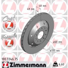 ZIMMERMANN Bremsscheibe | 100.3346.75