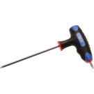 BGS Schraubendreher mit T-Griff und seitlicher Klinge | T-Profil (für Torx) T20 | 4010-12