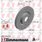 Bremsscheibe VA Sport | VW Polo 17 | 600.3261.52