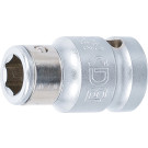 BGS Bit-Adapter mit Haltekugel | Innenvierkant 12,5 mm (1/2"""") | Innensechskant 10 mm (3/8"""") | 290