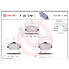 BREMBO Bremsklötze VA | KIA Carens 13 | P 30 070