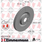 ZIMMERMANN Bremsscheibe | 610.3731.20