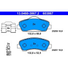 Bremsbelagsatz Peugeot P. 301 1.2-1.6 12 | 13.0460-3867.2