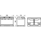 EXIDE Starterbatterie | EL700