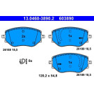 Bremsbelagsatz, Scheibenbremse | 13.0460-3890.2