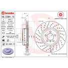 11 481 118 Brembo PREMIUM VA zweiteilig | BMW 1er, 2er, 3er, 4er 10 | 09.C394.13