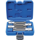 BGS Bit-Einsatz-Satz | Antrieb Innenvierkant 12,5 mm (1/2"""") | T-Profil (für Torx) mit Bohrung | 4-tlg | 5103