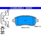 Bremsbelagsatz, Scheibenbremse | 13.0460-2605.2