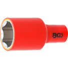 BGS VDE-Steckschlüssel-Einsatz Sechskant | Antrieb Innenvierkant 12,5 mm (1/2"""") | SW 32 mm | 72082