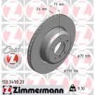 ZIMMERMANN Bremsscheibe | 150.3490.20