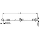 Bremsschlauch | NISSAN Almera Tino | 1987476997