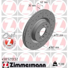 Bremsscheibe VA Sport | LAND ROVER Discovery 12 | 450.5213.52