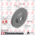 12 481 020 Sport Bremsscheibe VA Sport | AUDI A6,A8,100 93 | 100.1231.52