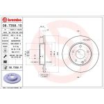 15 481 004 Bremsscheibe VA | MERCEDES W168 97 | 08.7358.11