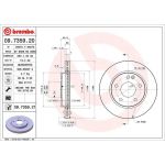 15 481 005 Bremsscheibe VA | MERCEDES W168 97 | 09.7359.21