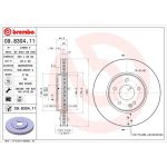 15 481 043 Bremsscheibe VA | MERCEDES W203,W210,R170,R171 96 | 09.8304.11