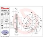 15 481 073 Bremsscheibe VA | MERCEDES R230 01 | 09.9825.11