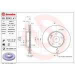 15 481 096 Bremsscheibe VA | MERCEDES W176,W246 11 | 09.B343.41