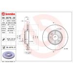 15 481 175 Bremsscheibe VA | MERCEDES Citan,RENAULT Kangoo 08 | 09.9078.20