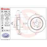 15 482 019 Bremsscheibe HA | MERCEDES W163 98 | 08.7936.11