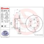 15 482 023 Bremsscheibe HA | MERCEDES Sprinter,VW LT 95 | 09.8475.10