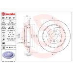 15 482 032 Bremsscheibe HA | MERCEDES W164,W251 05 | 08.R101.11