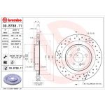 15 482 084 Bremsscheibe HA | MERCEDES CLA AMG 13 | 09.B788.11