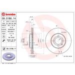 17 481 014 Bremsscheibe VA | VW Polo,Golf,Passat,SEAT 85 | 09.5166.11