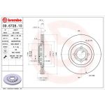 17 481 024 Bremsscheibe VA | VW Golf,Passat,SEAT Ibiza 89 | 09.6728.10