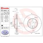 17 481 040 Bremsscheibe VA | VW T5,Touareg 03 | 09.9442.11