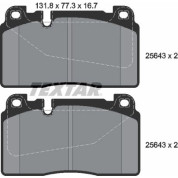 Bremsbelagsatz Audi P. A6/A7/Q5 2.0-3.0 Tdi 12 | 2564301