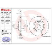 83 481 171 Bremsscheibe VA | MAZDA MX-5 15 | 09.C391.21